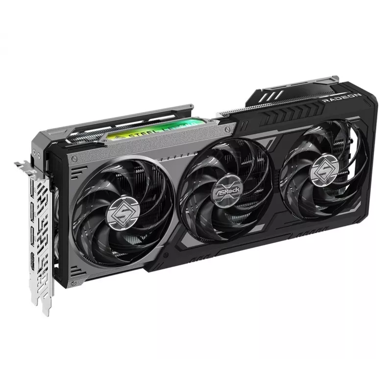 Karta graficzna ASRock Radeon RX 9070 XT 16GB Steel Legend Dark