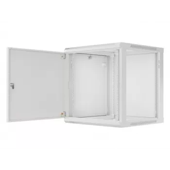 Wall mounted rack Lanberg WF01-6612-00S 12U szary 60 kg