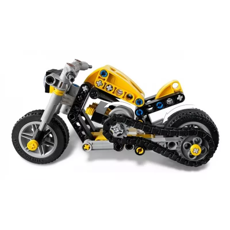 LEGO TECHNIC 42225 Żółty Motocykl