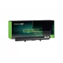 Bateria zielony Cell TS38 do laptopów Toshiba — Li-Ion 14.8V 2200mAh, 4 ogniwa, czarna