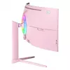 Zakrzywiony monitor Arozzi Nova 49” (124,5 cm) Dual QHD 5120×1440 LED VA 32:9 4 ms Różowy