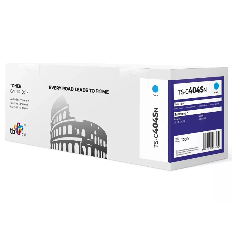 Toner do Samsung CLT404 TS-C404SN CY 100% nowy