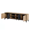 Cama 4D szafka RTV OVO 180x38xH53 dąb/beton