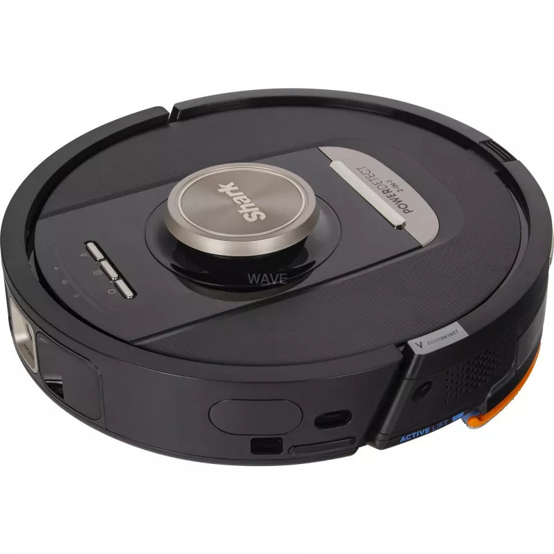 Shark PowerDetect NeverTouch Pro RV2800ZEEU 2-w-1 Robot odkurzający i mopujący, LiDAR, 20kPa, Czarny