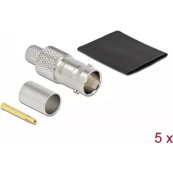 Wtyk BNC do zaciskania na RG-6 DeLOCK 90029