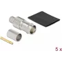 Wtyk BNC do zaciskania na RG-6 DeLOCK 90029