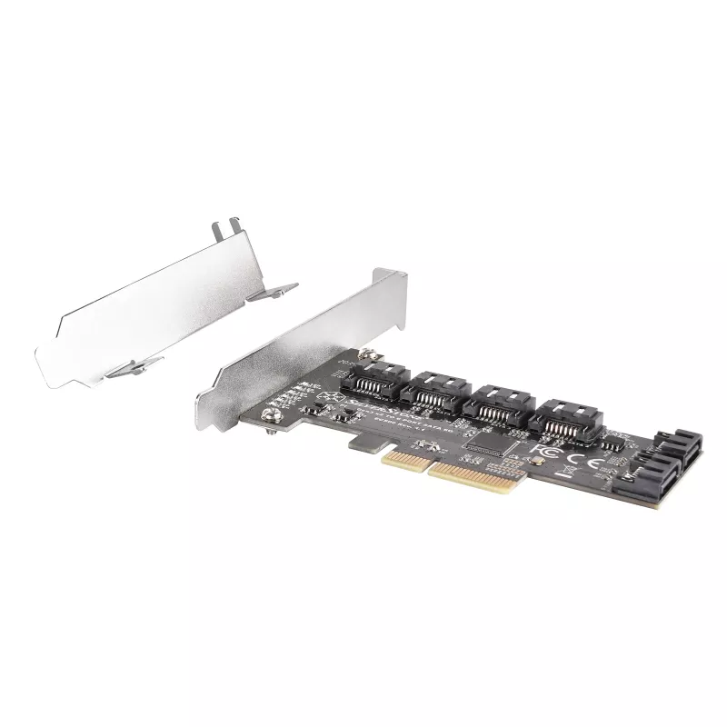 Kontroler Serial ATA SILVERSTONE SST-ECS06 — karta PCIe z 6 portami SATA