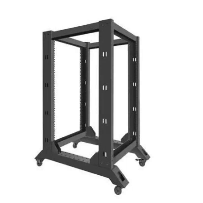 Lanberg Open Rack 19 18u 600x800 Czarny Lanberg