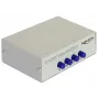 DeLock Switch VGA 4 port manual bidirectional - screen switch - 4 x VGA - Desktop (87635)