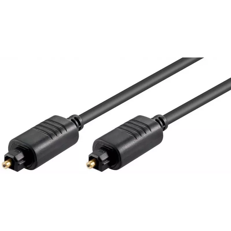 Microconnect TT620BKAD kabel audio 2 m TOSLINK Czarny
