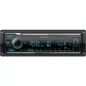 Elektronika KMM-BT508DAB, czarny, 1 DIN, 200 W, 50 W, 24 h, AAC, FLAC, MP3, WAV, WMA
