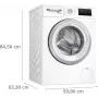 Bosch WAN2813APL Seria 4 Pralka ładowana od przodu 8 kg 1400 obr./min Biała