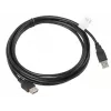 Kabel USB Lanberg CA-USBE-10CC-0030-BK 3m USB 2.0 Czarny