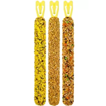 Przysmak dla ptaków Vitakraft Kräcker walec 80 g ×3 – stały przysmak o smaku zbożowym dla ptaków