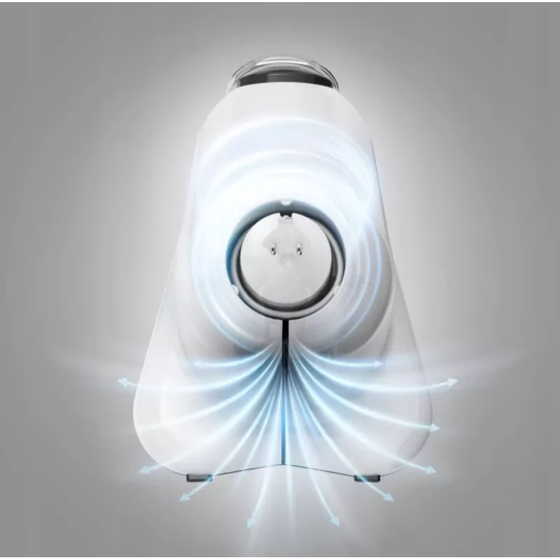 Elektryczna szatkownica do warzyw Tefal Fresh Express DN853BE0 — 150 W, 3 wymienne stożki, 1 prędkość, kremowa