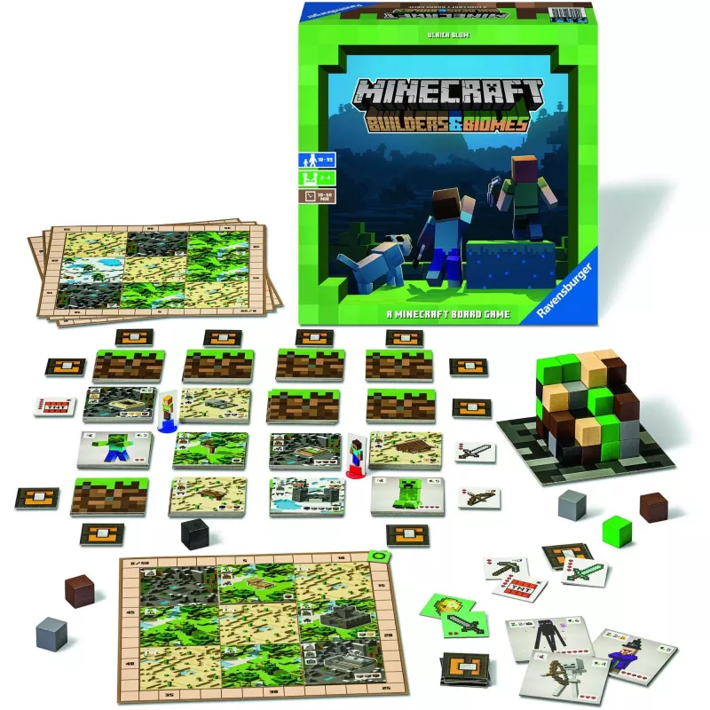 Minecraft Builder & Biomes, gra planszowa