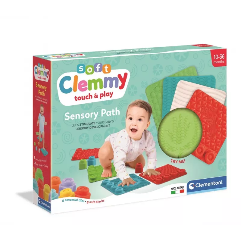 Clementoni 17352 mata edukacyjna/do zabawy Wielokolorowa Mata dla niemowląt