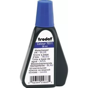 Trodat 7011 28ml niebieski tusz (7011B)