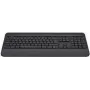 Logitech Signature K650 - Klawiatura - Bezprzewodowa - Bluetooth 5.1 - AZERTY - Holenderska - Grafitowa