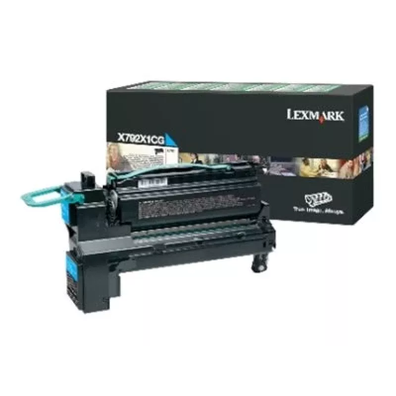 Lexmark X792X1CG - Toner cyjan - do X792de, X792dte, X792dtfe, X792dtme, X792dtpe, X792dtse