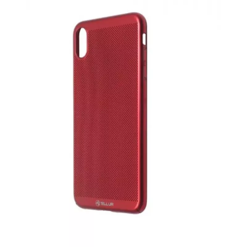 Ochronna pokrywa odprowadzająca ciepło Tellur do iPhone XS — czerwona