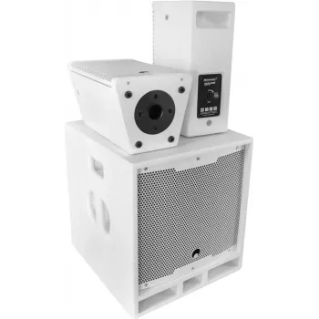 Aktywny głośnik PA Omnitronic MAXX-1206DSP Biały 120W RMS