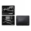 Zestaw do manicure i pedicure ZWILLING 97509-004-0 ze stali nierdzewnej, czarny