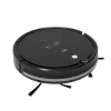 Robot odkurzający TEESA Smart VAC 2 — okrągły, czarny, siła ssania 1000 Pa, bateria litowa 9,6 V/2000 mAh, pojemnik na kurz 0,2 l, Wi‑Fi, automatyczny powrót