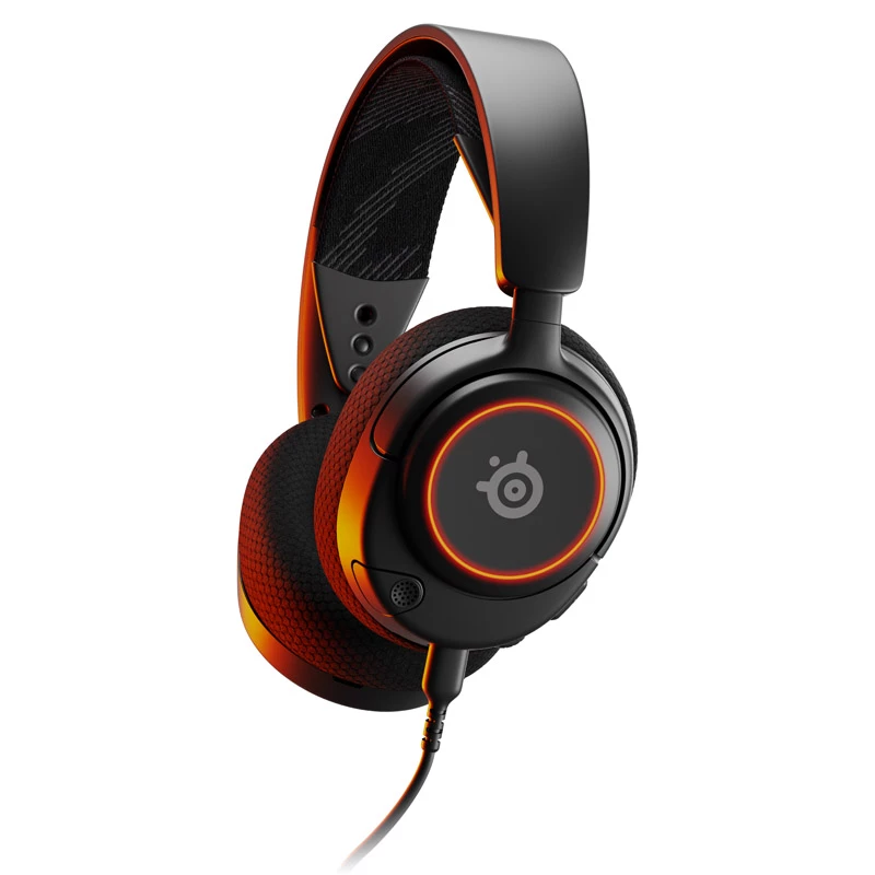Zestaw słuchawkowy Steelseries Arctis Nova 3 Przewodowy nauszny Gaming USB Type-C Czarny