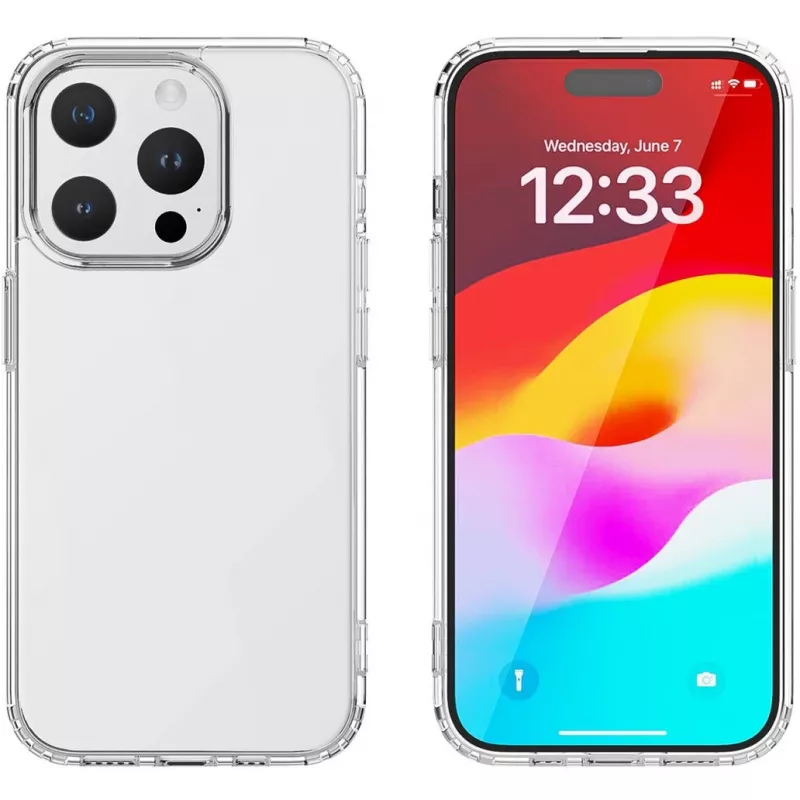 4smarts 540604 - Mantelhülle - Apple - iPhone 15 Pro - 15,5 cm (6.1) - Transparent