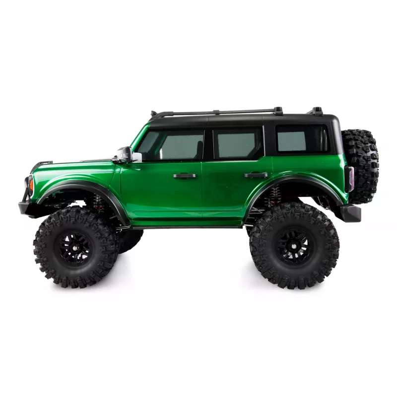 Amewi Crawler AMXRock Caballo 4WD 1:10 w kolorze zielony metalik — zdalnie sterowany pojazd terenowy