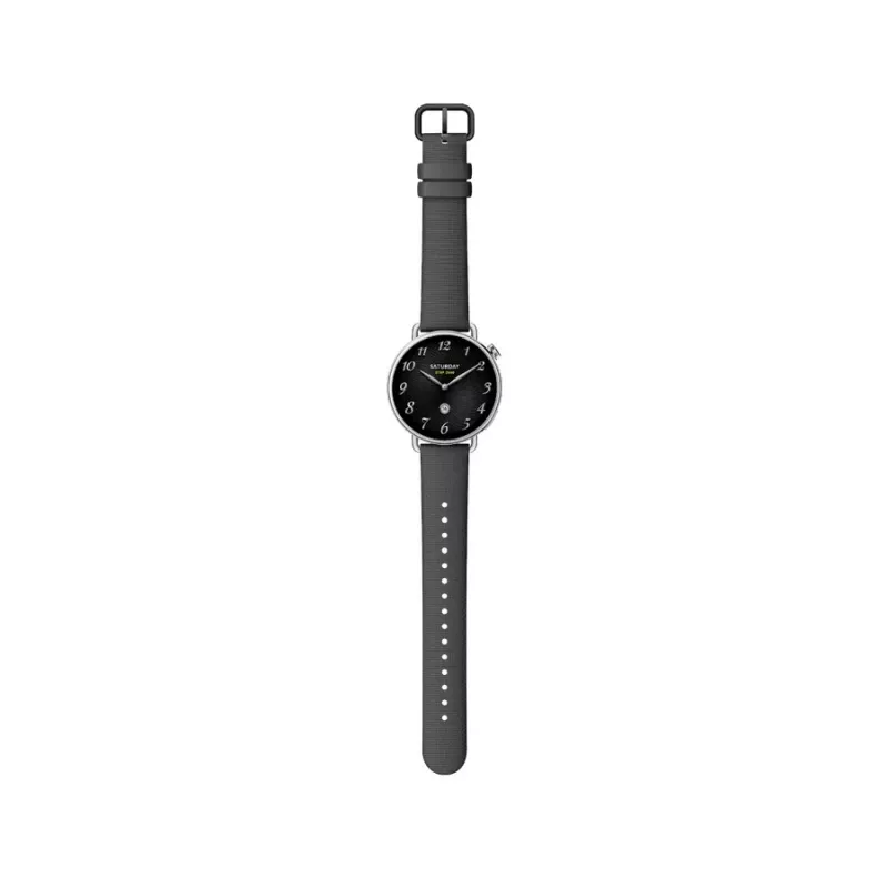 Xiaomi S4 3,35 cm (1,32 cala) AMOLED 41 mm Cyfrowy 466 x 466 pikseli Srebrny