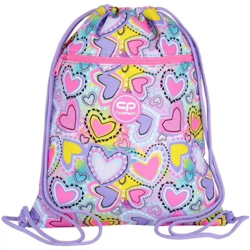 Torba sportowa CoolPack Vert Pastel Hearts