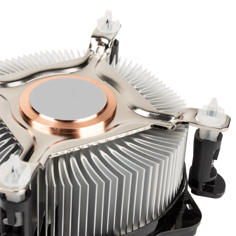 Chłodzenie procesora Akasa AK-955A-BV2 dla Intel Socket T/775, przeznaczone do Pentium 4 do 2,6 GHz