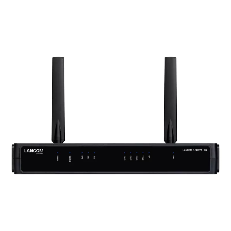Lancom 1800VA-4G - Router - Modem DSL - Switch 4-portowy