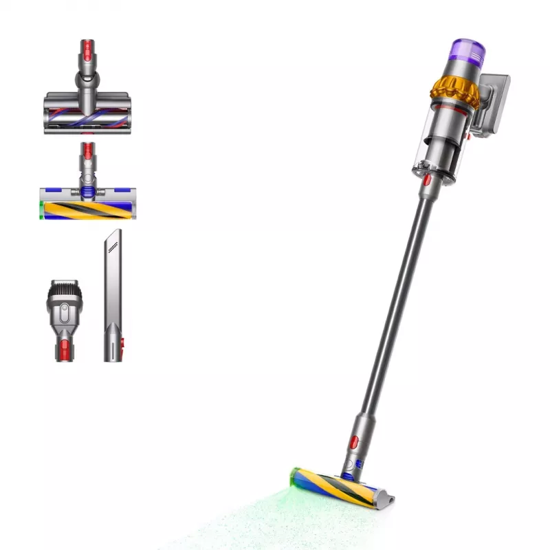 Odkurzacz ręczny Dyson V15 Detect Absolute Nikiel, Żółty 446986-01
