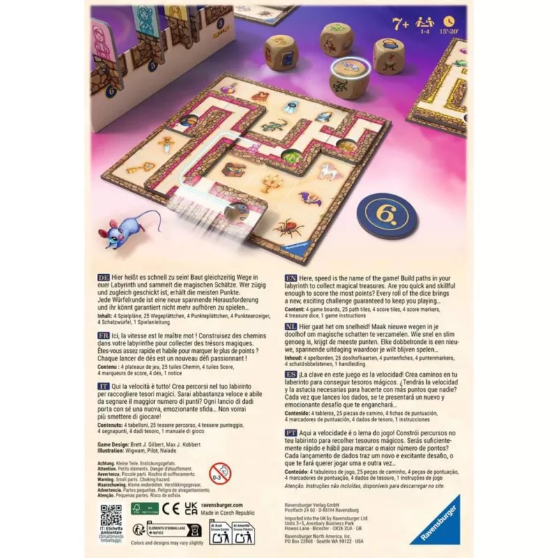 Labyrinth GO, gra planszowa