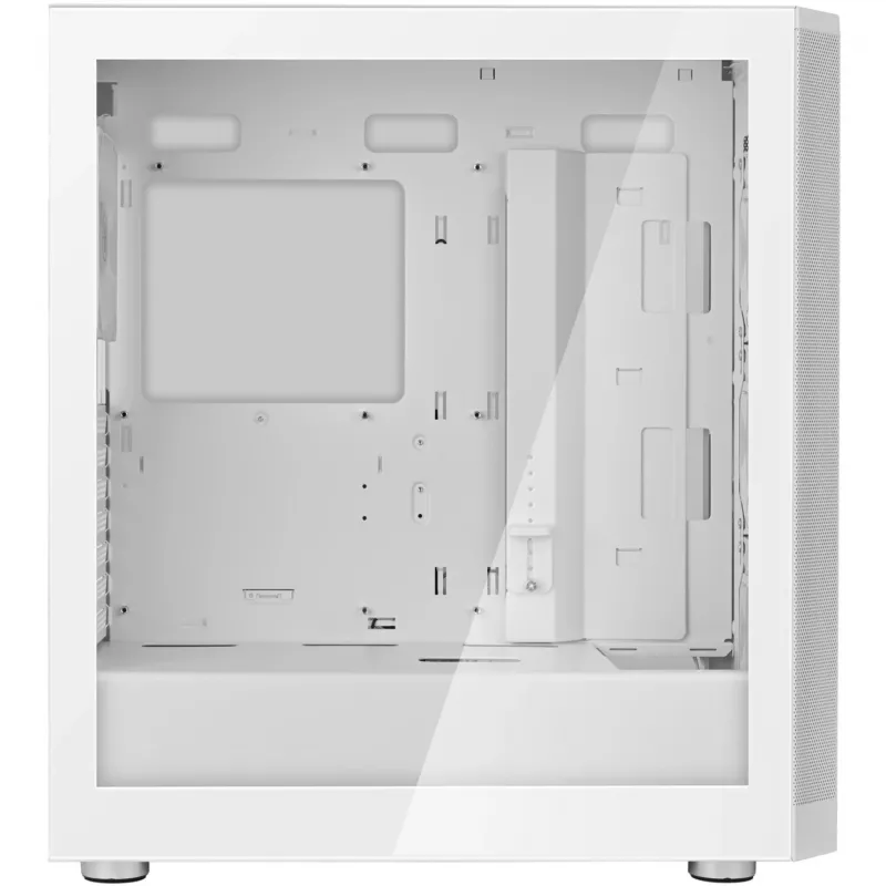 FARA 514X, biały tower-enclosure, szkło hartowane