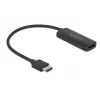 Adapter HDMI-A męski na DisplayPort żeński 4K 60 Hz DeLOCK 63206