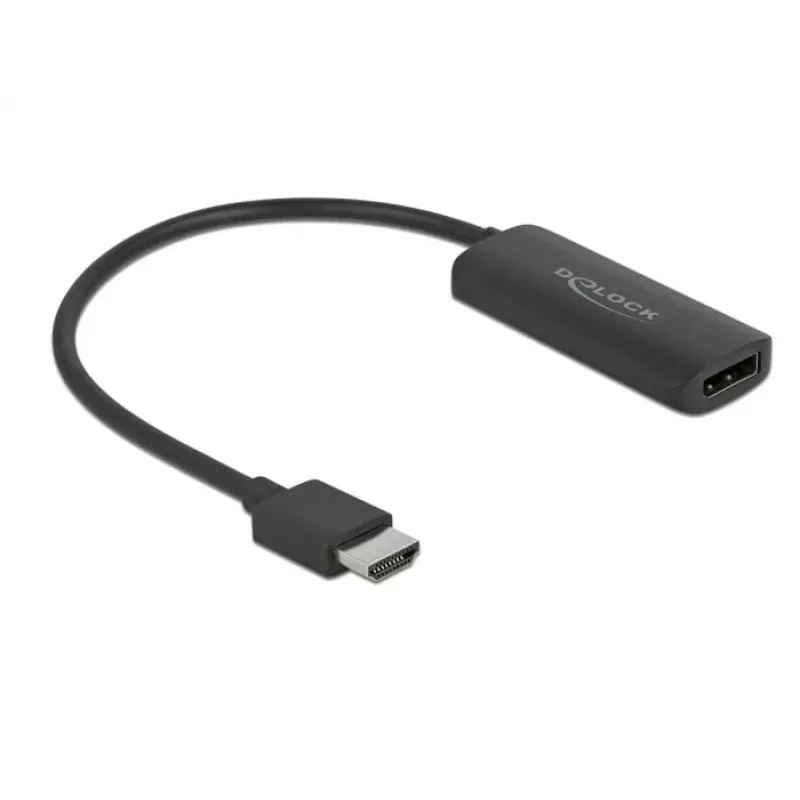 Adapter HDMI-A męski na DisplayPort żeński 4K 60 Hz DeLOCK 63206
