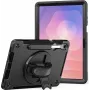 Etui z podstawką jt berlin do Samsung Galaxy Tab S11 z wytrzymałym paskiem na rękę — czarne