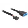 Wewnętrzny kabel USB DeLOCK 83776 0,45 m męski na żeński