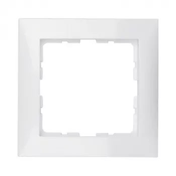 Płytka ścienna / osłona włącznika Berker 10118989, biała, duroplast, 10 szt.