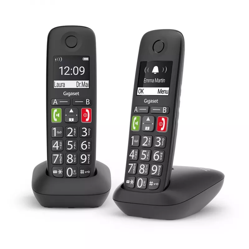 Analogowy telefon bezprzewodowy Gigaset E290 Duo