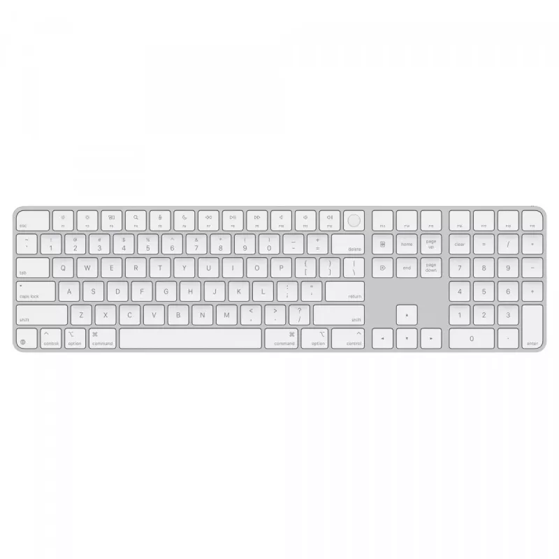 Apple Magic klawiatura Universal USB + Bluetooth QWERTY US English biały MXK73LB/A
