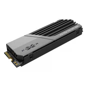 M.2 NVMe SSD Silicon Power 1 TB PCIe 4.0 (2280) — Odczyt 7000 MB/s, Zapis 6000 MB/s, Radiator, 3D NAND, NVMe 2.0