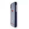 Card slot back shell VixFox dla Samsung S9, granatowy, ochronna obudowa telefonu z kieszonką na karty