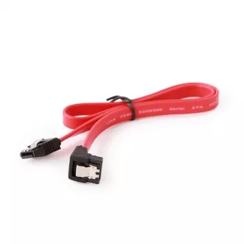 Kabel SATA III Gembird CC-SATAM-DATA90-0.1M 0,1 m Męski/Męski, czerwony