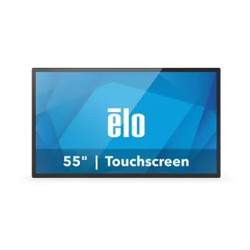 Elo 5554L, 138,6 cm (54,6''), pojemnościowy projekcyjny, 4K, USB-C, Ethernet, Kit, czarny Touchmonitor (16:9), 138,6 cm (54,6''), pojemnościowy projekcyjny, Multi Touch (40 punktów), Rozdzielczość