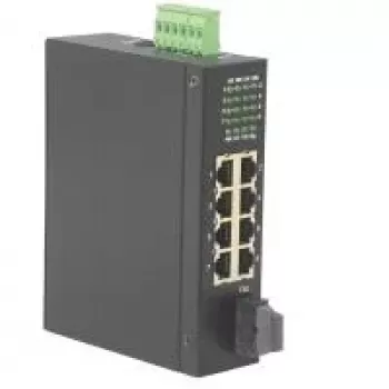 ROLINE Industrial Switch 7x RJ-45 1x SC niezarządzalny, pełny dupleks